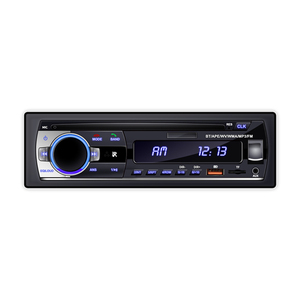 60Wx4 FM In Dash AUX Input Autoradio汽车收音机立体声播放器数字汽车MP3播放器 - Product Image 1