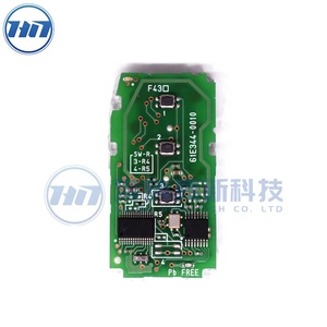 BT2EW 61E3446-0010 COROLLA 2017 2018 araba anahtarı parçası 3 düğme 433MHz 8A çip orijinal anahtar - Product Image 4