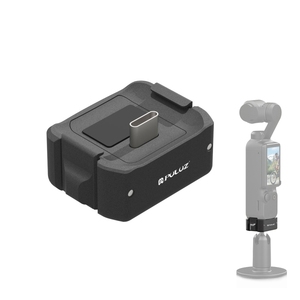 Puluz แท่น PU897B USB-C/Type-C, แท่นอลูมิเนียมอัลลอยฐานชาร์จตั้งโต๊ะสำหรับ DJI Osmo Pocket 3 Mounts - Product Image 1