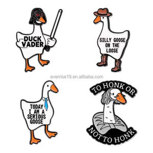 Sáng Tạo Vui Vịt Bảo Vệ An Ninh Trâm Kim Loại Pin <span class=keywords><strong>Baton</strong></span> Tie Cho Giáng Sinh Quốc Gia Ngày Halloween Tốt Nghiệp Đúc Kỹ Thuật - Product Image 3