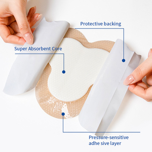 Bán buôn không thấm nước tự dính chất lượng cao hoa mận hình dạng Polyurethane Silicone bọt mặc quần áo với biên giới - Product Image 3