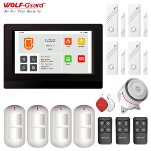 Wolf-Guard Touch-Display WiFi 4G GSM SMS Wireless Home Intruder Sicherheits alarmsystem 7-Zoll-Vollfarb-IOS/Android - Product Image 4
