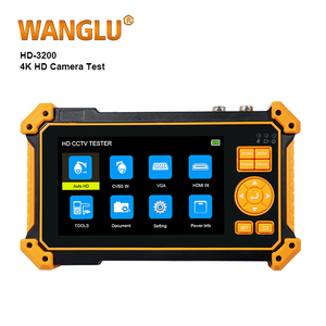 WANGLU-HD-3200 4K HD Camera Test Cable test 5 InchHD Coaxial test 4 in 1 CCTV Tester DC 5V 1A Power <strong>Output</strong> USB Disk - Product Image 1