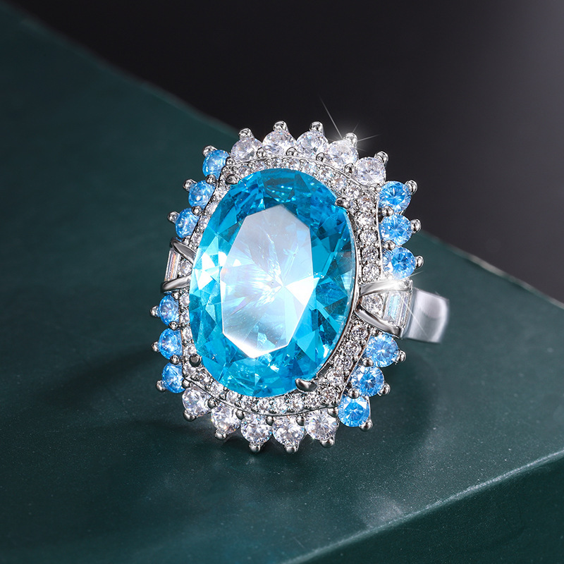 Topaz Blue ring