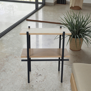 Modern yuvalama yan masa seti için iki toptan küçük sehpalar ev veya otel için oturma odası mobilya için giriş - Product Image 3