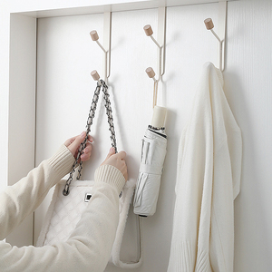 DYS41 Coat <strong>Hook</strong> Behind Door Space Creative Iron Door Back <strong>Hook</strong> Door-back Hanger <strong>Hanging</strong> Coat <strong>Hook</strong> Wall <strong>Hanging</strong> Coat Rack