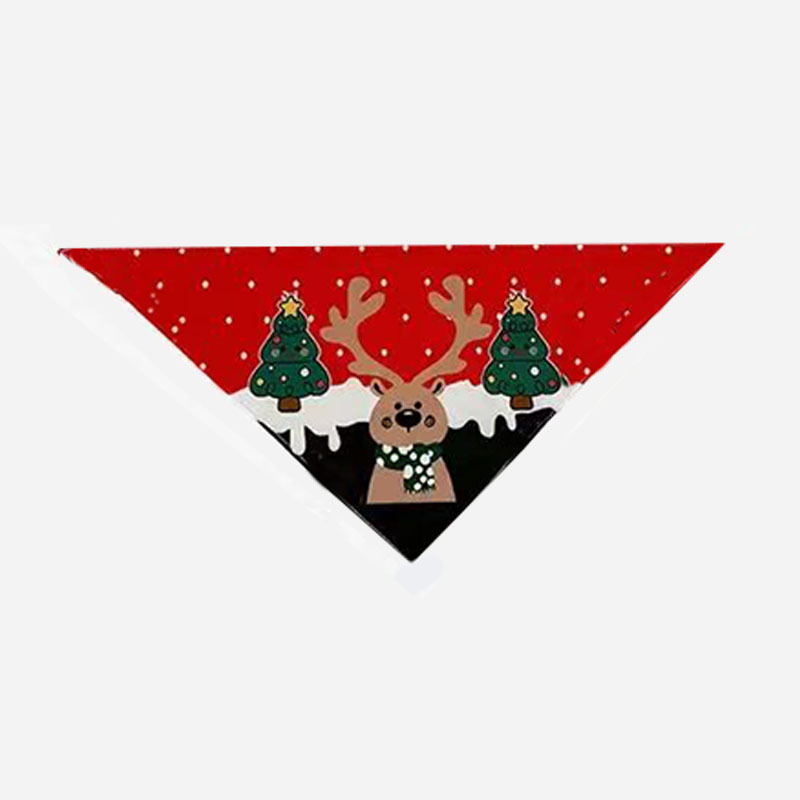 Motif renne rouge