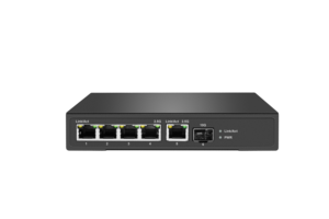 Sirivision SR-S25G2106F สวิตช์เครือข่าย 4 พอร์ต 5*10/100/1000/2500BASE-TX RJ45 และ 1*10Gbps SFP + ความสามารถในการสลับ 45Gbps - Product Image 2