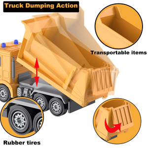 2024 RC Engineering Vehicle 2.4G 6CH RC Dump Truck 1/<strong>24</strong> <strong>Wireless</strong> 6CH One-Click Demo Remote Control Dump Truck Children's <strong>Toys</strong> - Product Image 4