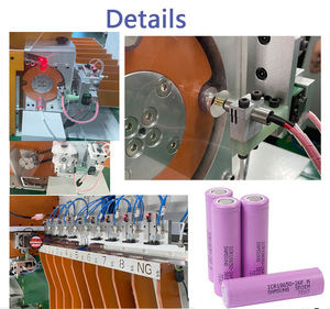 Máquina de ensamblaje de paquete de batería de 10 canales Máquina clasificadora de batería de 18650/21700 cilindros Máquina de prueba - Product Image 2