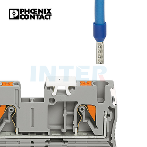 3209510 PT 2.5 push in <strong>spring</strong> din rail <strong>terminal</strong> <strong>block</strong> phoenix contact Feed through <strong>terminal</strong> <strong>block</strong> - Product Image 5