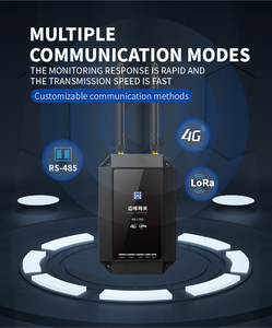 IP67 -40 °C ~ 80 °C 64 nodos por red Transmisión inalámbrica de datos industriales DTU Industrial 4G/LoRa/RS485 Edge Gateway - Product Image 2
