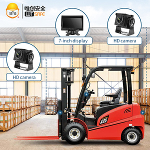 AHD 1080P 7/9英寸有线叉车倒车传感器摄像头系统，带2/4摄像头 - Product Image 2