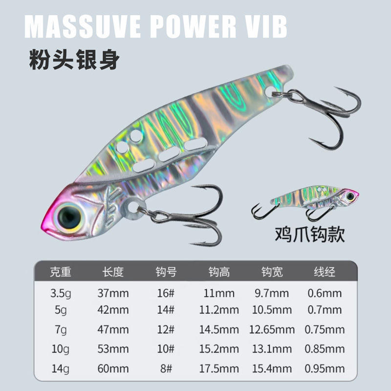 Pink head and silver body