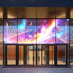 Schermo a LED trasparente con schermo trasparente trasparente in cristallo - Product Image 2