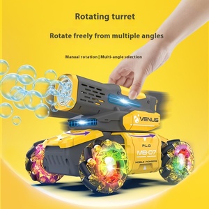 Explosive New <strong>Black</strong> Technology Remote Control Car Multi-Function Stunt Rotating Climbing Lights Sound Effects Children's <strong>RC</strong> <strong>Toys</strong> - Product Image 4