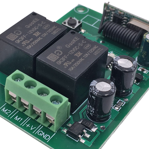433Mhz DC 12V2CHユニバーサルワイヤレスリモートスイッチスイッチRFリレーレシーバースマートホームオートメーションモジュール - Product Image 3