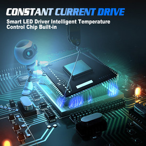 Gview GMX 12V 30W 8000LM 5500k otomatik LED farlar H1 araba LED aydınlatma sistemleri aksesuar - Product Image 4
