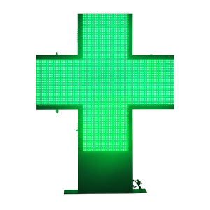 P16 scolling Led Sign farmacia Cross Outdoor programmabile 128CM Display Wifi Wireless Scrolling Sign - Product Image 1