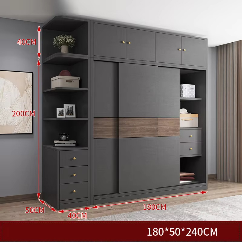 180 main cabinet + side cabinet + top Cabinet