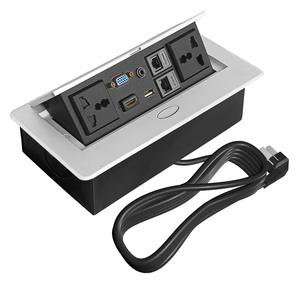 Persönlichkeit angepasste multifunktion ale universelle versteckte Desktop-Popup-Buchse mit USB-Anschluss für Office-Desktop-Buchse - Product Image 2