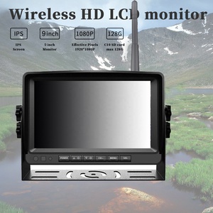 9-Inch AHD1080P DVR 2 anos de garantia Digital Wireless Backup <span class=keywords><strong>Camera</strong></span> <span class=keywords><strong>System</strong></span> Inbuilt Monitor para várias Vans <span class=keywords><strong>Car</strong></span> Revertendo Aid