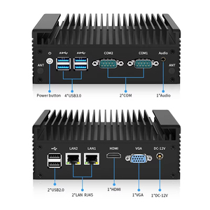 Mini computadora industrial con Intel Core I7 7500U duradero Tecnología de gama alta EE. UU./UE Enchufes