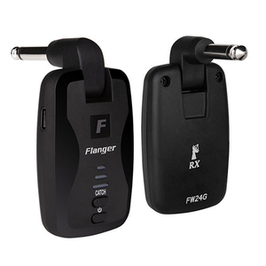 Sistema inalámbrico de doble canal Flatsons FW2D de 2,4 GHz para conexiones de guitarra/teclado/altavoz - Product Image 6