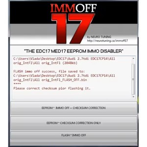 Newest IMMOFF17 <strong>Software</strong> with Keygen Unlimited Install EDC17 Immo Off Ecu <strong>Program</strong> NEUROTUNING Immoff 17 and Install Video Guide