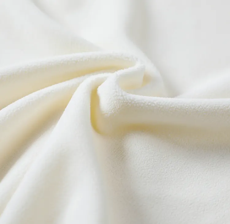 Hot Sales super weiches 100% Polyester gestrickt einseitig Anti-Pilling gefärbt weiches Polar Fleece Stoff