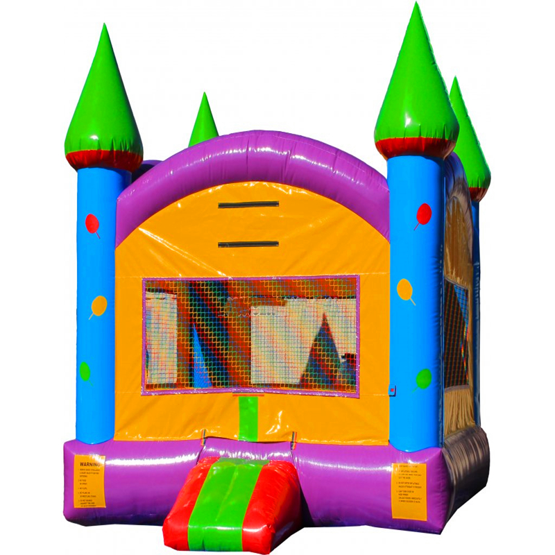 inflatable castle combo slide
