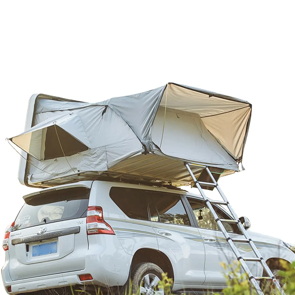 뜨거운 판매 ABS 하드 쉘 지붕 상단 텐트 캠핑 자동차 옥상 4x4 방수 내구성 가족 RTT