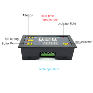 Controlador de temperatura Digital W3230, regulador de termostato, Control de refrigeración y calefacción, termorregulador con Sensor, 12V, 24V, 220V - Product Image 5