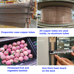 Tủ lạnh rau cho siêu thị trái cây và Máy làm lạnh Rau trưng bày tủ lạnh làm mát cho rau mát - Product Image 3