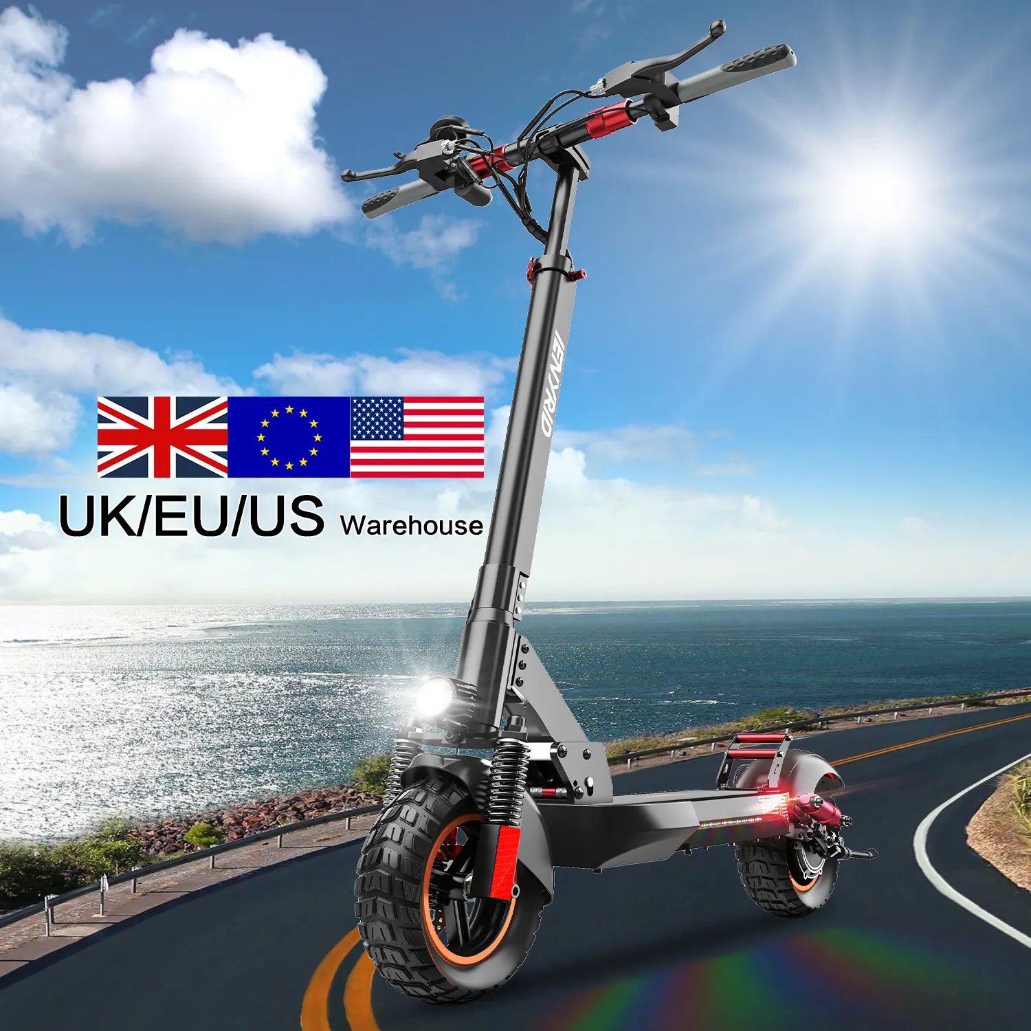 Libre de impuestos Reino Unido EE. UU. Almacén DE LA UE 10Ah 16Ah 500W 600W Scooter eléctrico plegable de movilidad 45 km/h iENYRID M4 Scooter eléctrico para adultos