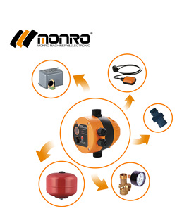 Druck regelung-MONRO 2023 Neuer EPC-16 1,5 kW tooless einstellbarer automatischer Neustart G1inch Wasserpumpe automatischer Drucksc halter