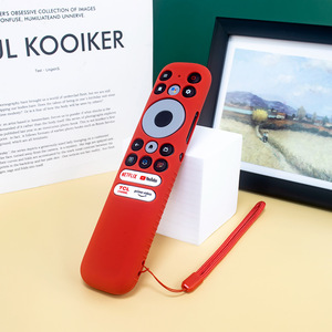 TCL RC902N FMR1 akıllı TV için Fit uzaktan kumanda kılıfı silikon koruyucu kılıf - Product Image 5