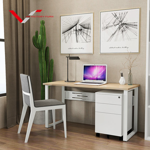Escritorio de trabajo para profesores de escuela de uso comercial Simple, mesa de oficina de Metal, escritorio de ordenador, mesa de estudio - Product Image 6