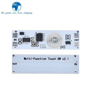 DC 12V <strong>Capacitive</strong> <strong>Touch</strong> <strong>Sensor</strong> Switch Coil Spring Switch <strong>LED</strong> Dimmer Control Switch 9-24V 30W 3A for S Light Stripmart Home <strong>LED</strong> - Product Image 3