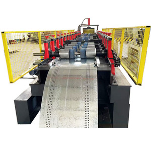 0.6-1.0mm Độ dày siêu thị hiển thị 350-530mm chiều rộng có thể điều chỉnh Kệ bảng rollformer - Product Image 2