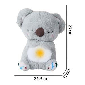 Children's Cute Koala Plush <strong>Toy</strong> with LED Night Light <strong>Soft</strong> Animals that Help with Sleep for Birthdays - Product Image 4