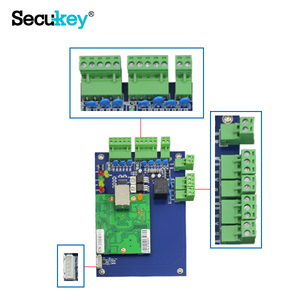 Secukey C1 Software SQL Tcp/Ip Wiegand a porta singola 20000 gli utenti Controller di accesso alla porta con presenza di tempo - Product Image 3