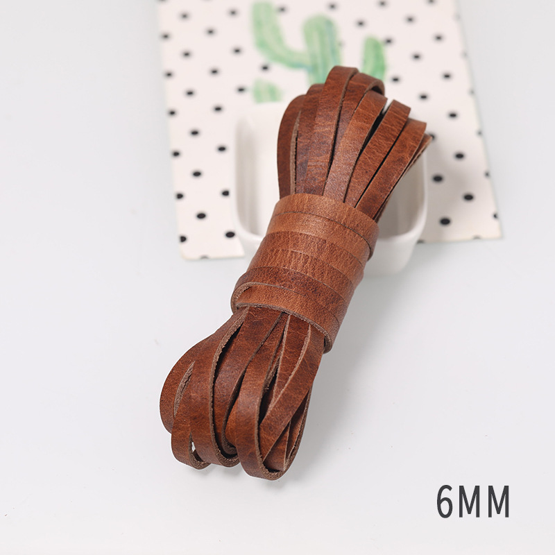 Antique-finished smudged color, 6mm, 5 meters, 1 piece