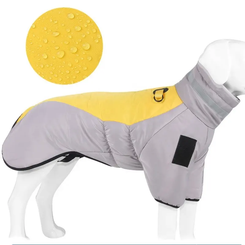 Giacca riflettente per cani con calore per cani maglione per cani di grossa taglia abbigliamento invernale per animali domestici Golden Retriever Labrador Coat Clothes for Dogs