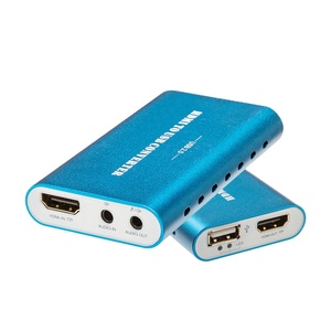 海威VC2.0 4k视频采集卡USB2.0 HDMI视频抓捕器记录盒直播带MIC输入 - Product Image 1