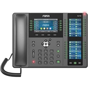 Fanvil X210 Voip Ip Phone SIP電話エンタープライズオフィスホテルPOE内部インターホンシステム録音IP電話 - Product Image 2