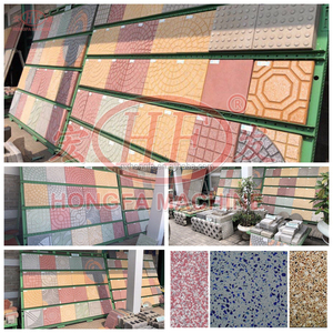 Máquina automática de piedra de Tigre, pavimentadora de bloques para baldosas Carreaux, maquinaria para suelos de terrazo, máquina para fabricar baldosas de hormigón - Product Image 4