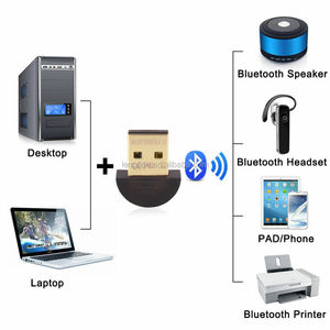迷你USB 2.0 CSR 4.0蓝牙适配器双模无线笔记本电脑加密狗 - Product Image 3