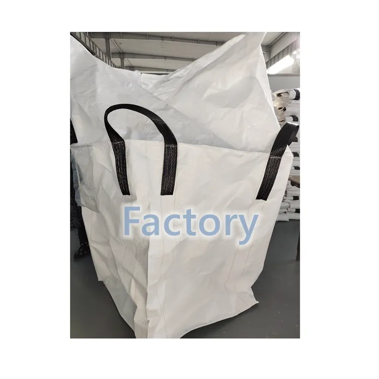 1,5 Ton Fibc Big Bag Bulk duffle top Jumbo bags