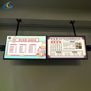 Remote Control Indoor Advertising <strong>LCD</strong> <strong>Display</strong> for Restaurants Menu Board with Text <strong>Function</strong> for Self-Service Business - Product Image 2